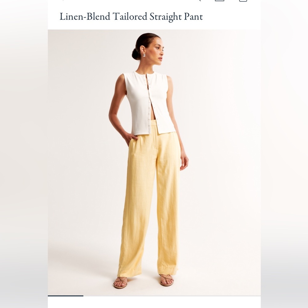 Sloane Linen trousers